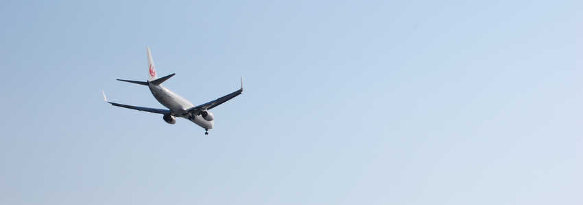 Eyecatch airplane