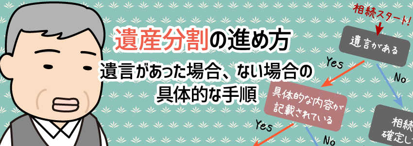 遺産分割の進め方 | 遺言があった場合、ない場合の具体的な手順